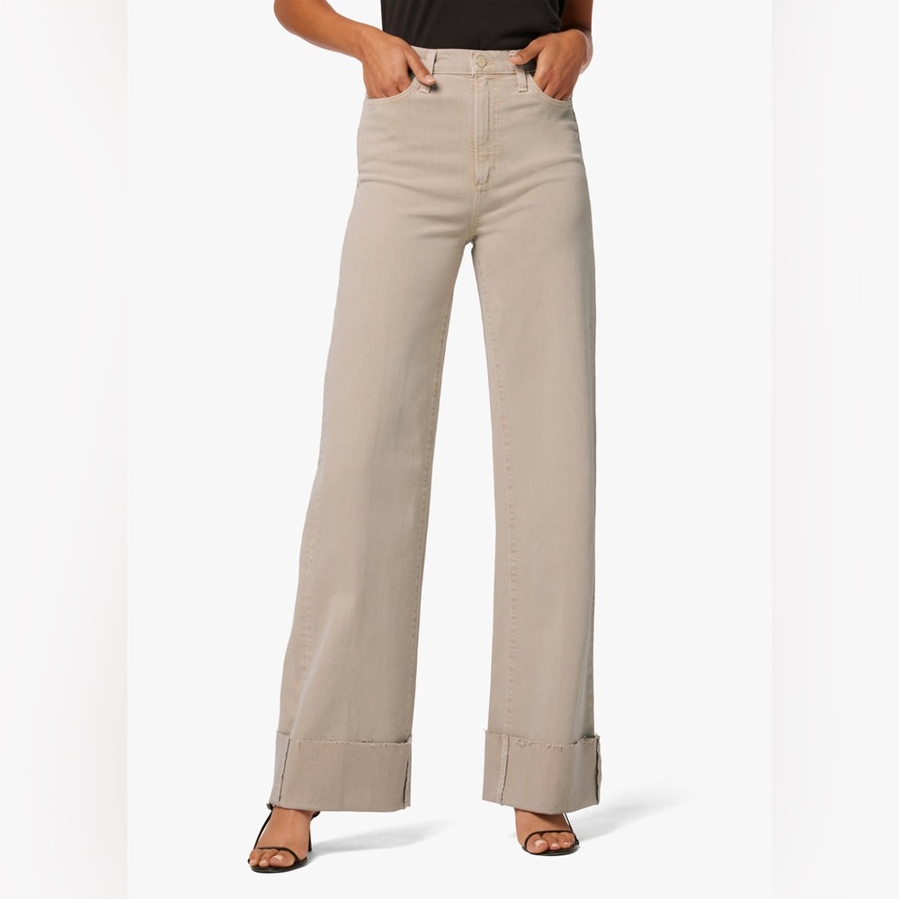 Mia Cuffed Wide-Leg Trousers NWT